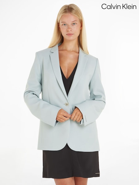 Calvin Klein Blue Essential Tailored Blazer (N26402) | €154