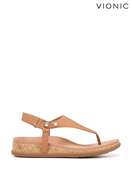 Vionic Wide Fit Kirra II Toe Post Sandals (N26617) | €159