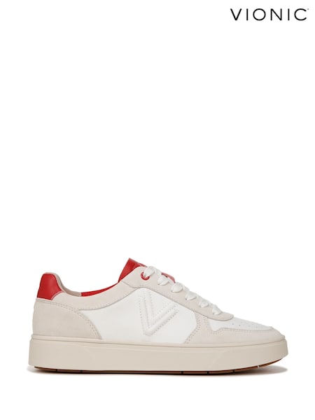Vionic Kimmie Wide Fit Court Trainers (N26627) | €107