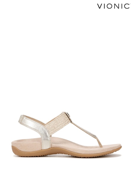 Vionic Brea Wide Fit Toe Post Sandals (N26643) | €128
