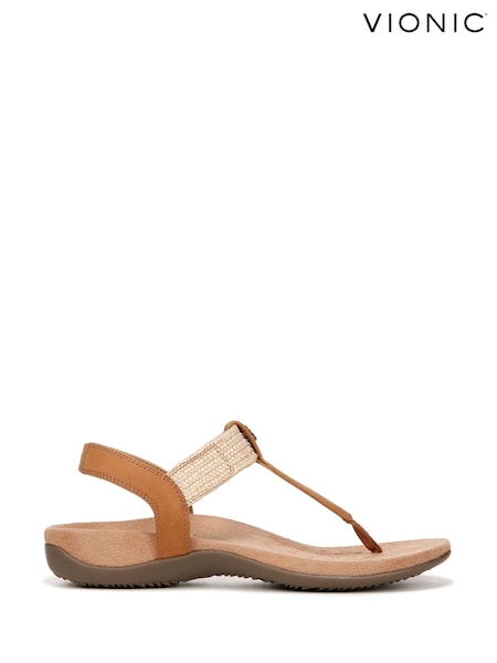 Vionic Brea Wide Fit Toe Post Sandals (N26654) | €128