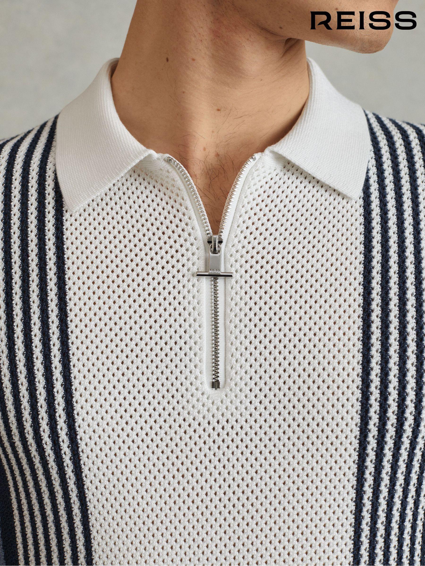 Men s Polo Shirts Reiss Colour Block Tops Next Luxembourg