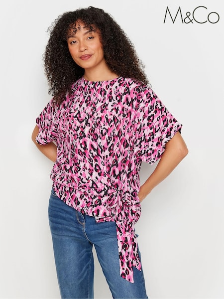 M&Co Tie Side Top (N26937) | 201 LEI