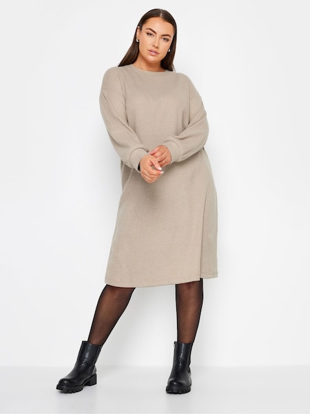 Yours Curve Soft Touch Jumper Dress (N26969) | 1 230 Kč