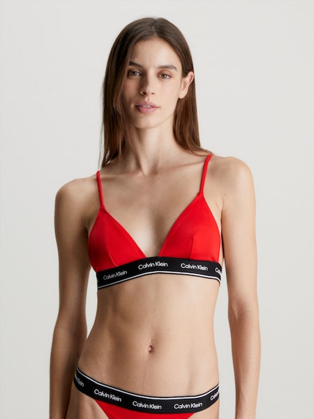 Calvin Klein Red Triangle Bikini Top (N26998) | €18