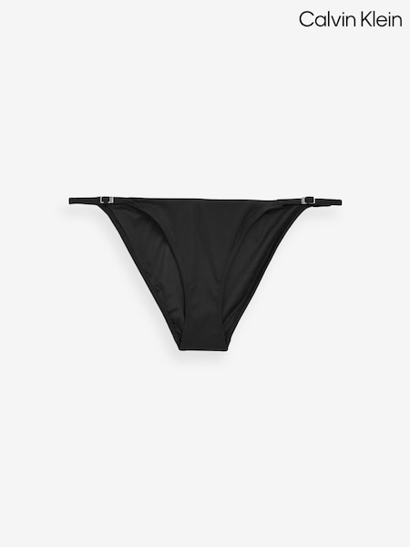 Calvin Klein Black String Bikini Bottoms (N27025) | €27