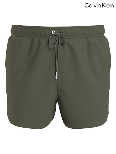 Calvin Klein Green Plain Swim Shorts (N27054) | €20