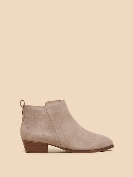 White Stuff Willow Suede Ankle Boots (N27073) | 300 LEI