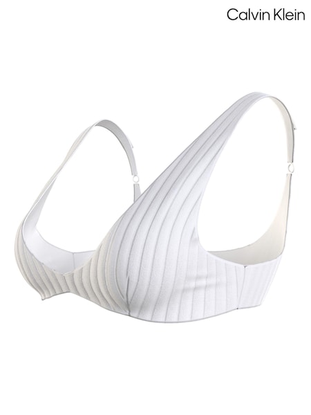 Calvin Klein White Triangle Bikini Bottoms (N27199) | €30