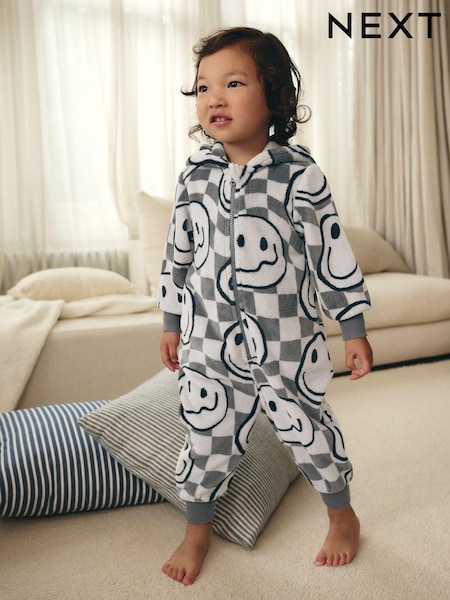 Monochrome Fleece All-In-One (2-12yrs) (N27282) | €22 - €26