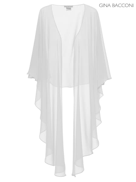 Gina Bacconi Chiffon Shawl CoverUp (N27586) | €100