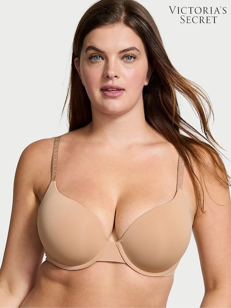 Victoria's Secret Praline Nude Strap Full Cup Push Up Bra (N27708) | €40