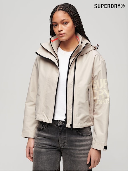 Superdry Nude Hooded Embroidered SD Windbreaker Jacket (N27738) | €76
