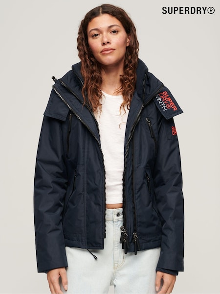 Superdry Blue Hooded Mountain Windbreaker Jacket (N27764) | €145