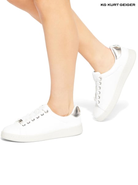Kg Kurt Geiger Vegan Liza Quilt Trainers (N27881) | ₪347