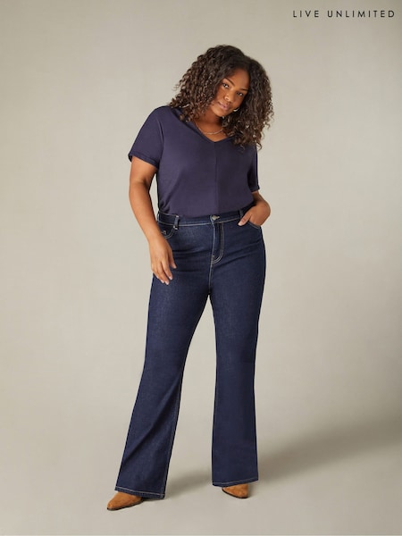 Live Unlimited Curve Boot Cut Regular Comfort Jeans (N27989) | €52