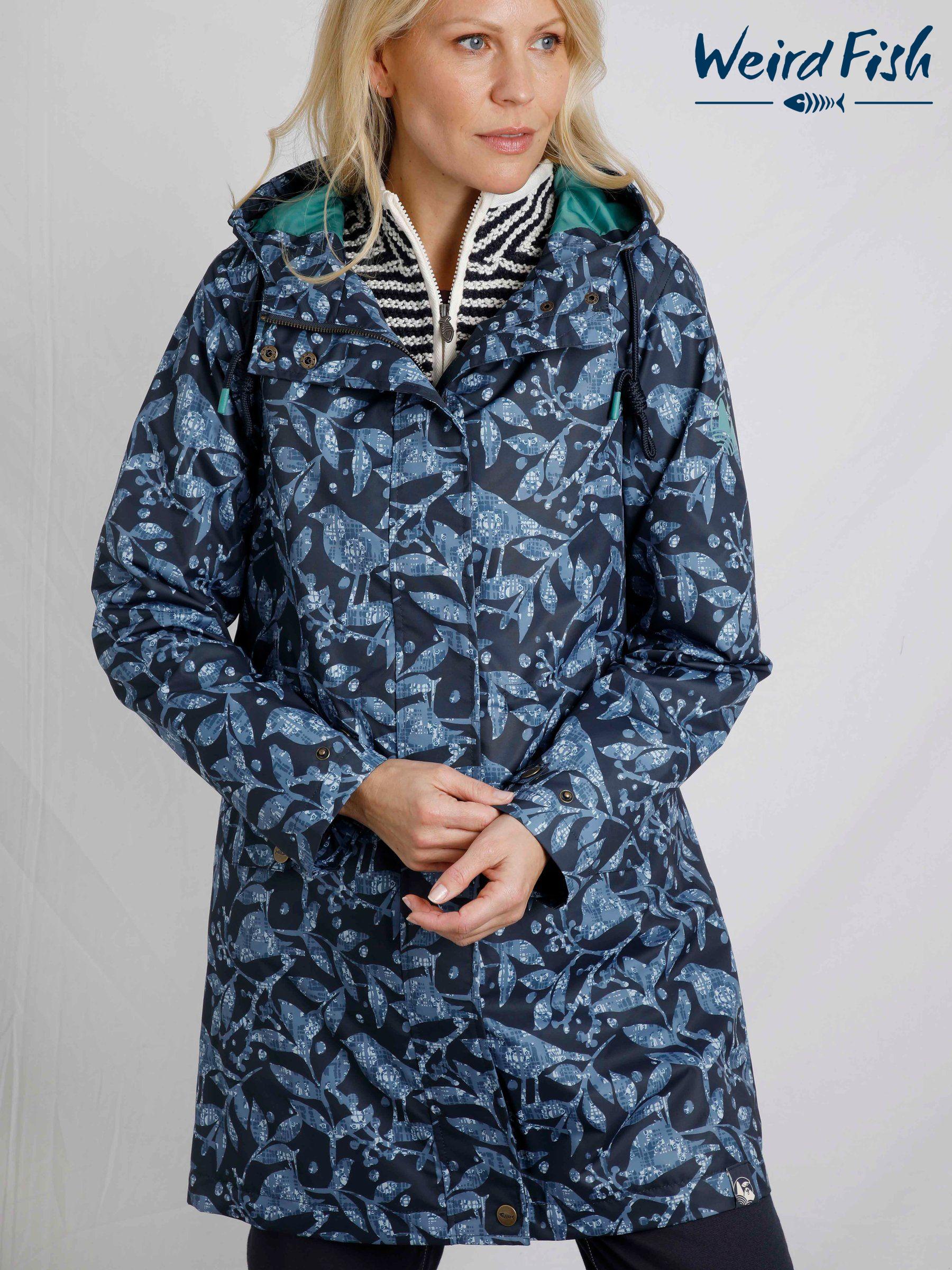 Weird fish raincoat top