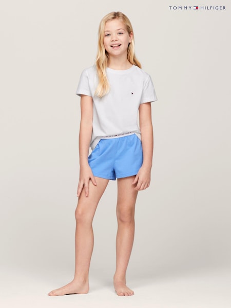 Tommy Hilfiger Blue Short T-Shirt Pyjama Set (N28099) | € 21