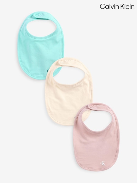 Calvin Klein Pink Bib Gift Box 3 Pack (N28212) | AED116
