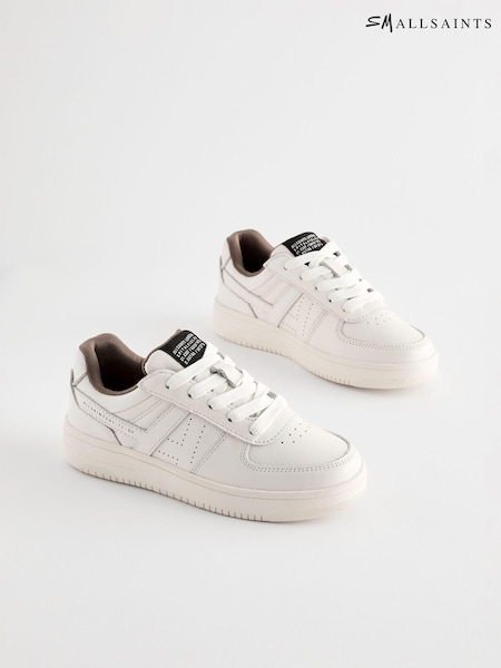 Smallsaints Vix Low Top Round Toe Leather Trainers (N28313) | ‏24 ر.ع.‏ - ‏26 ر.ع.‏