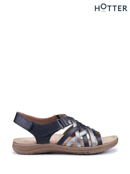 Hotter Blue Maple Touch Fastening Sandals (N28516) | €60