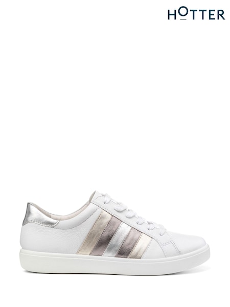 Hotter Natural Wide Fit Switch Lace-Up Trainers (N28530) | €113