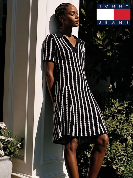 Tommy Hilfiger Cable Polo Dress (N28660) | 644 LEI