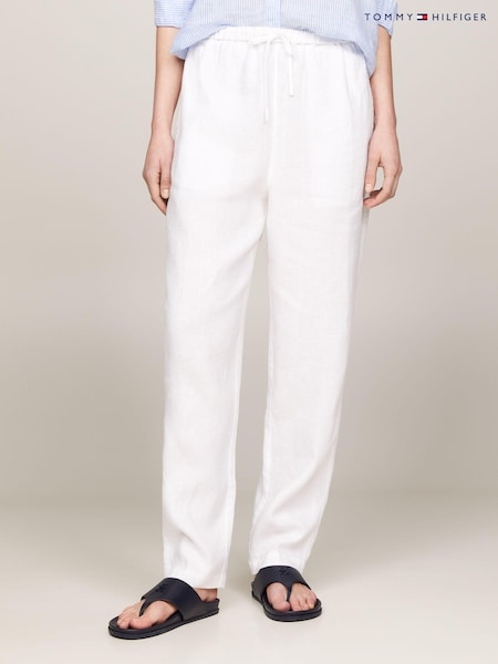 Tommy Hilfiger Casual Linen Taper Joggers (N28674) | €92