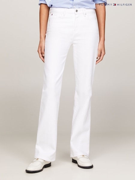 Tommy Hilfiger Bootcut White Jeans (N28685) | €42
