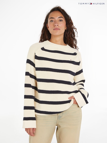 Tommy Hilfiger Blue Cardi Stitch Sweater (N28687) | €79