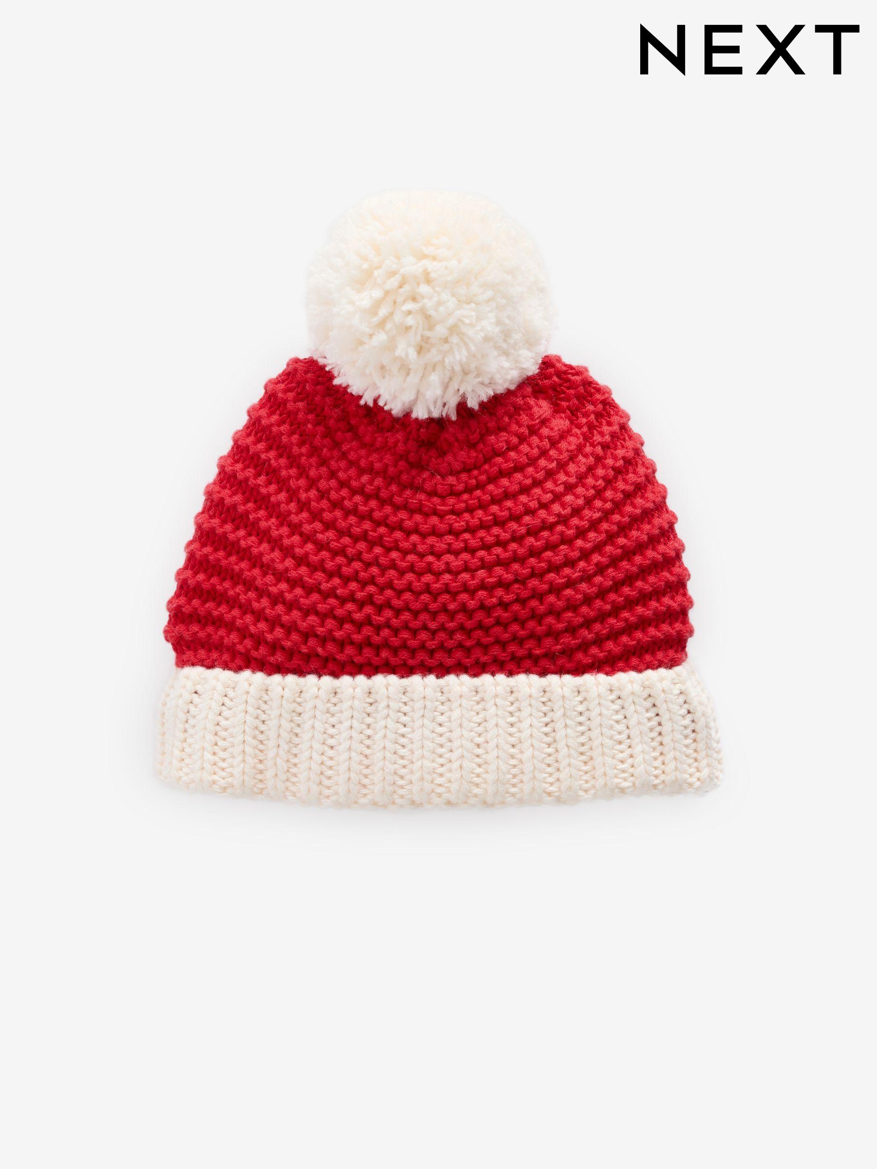 Hats Brown Bobble Casual Accessories Next Luxembourg