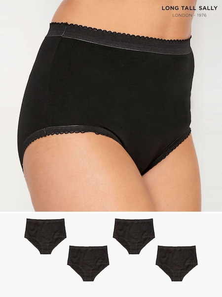 Long Tall Sally Cotton Stretch Full Briefs 4 Pack (N28838) | ‏10 ر.ع.‏