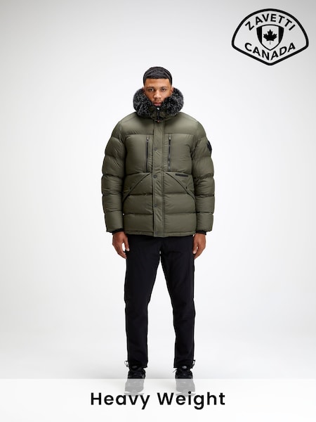 Zavetti Canada Mens Eremo Puffer Parka Jacket (N28996) | €143