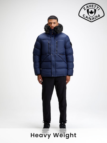 Zavetti Canada Mens Eremo Puffer Parka Jacket (N29019) | €143