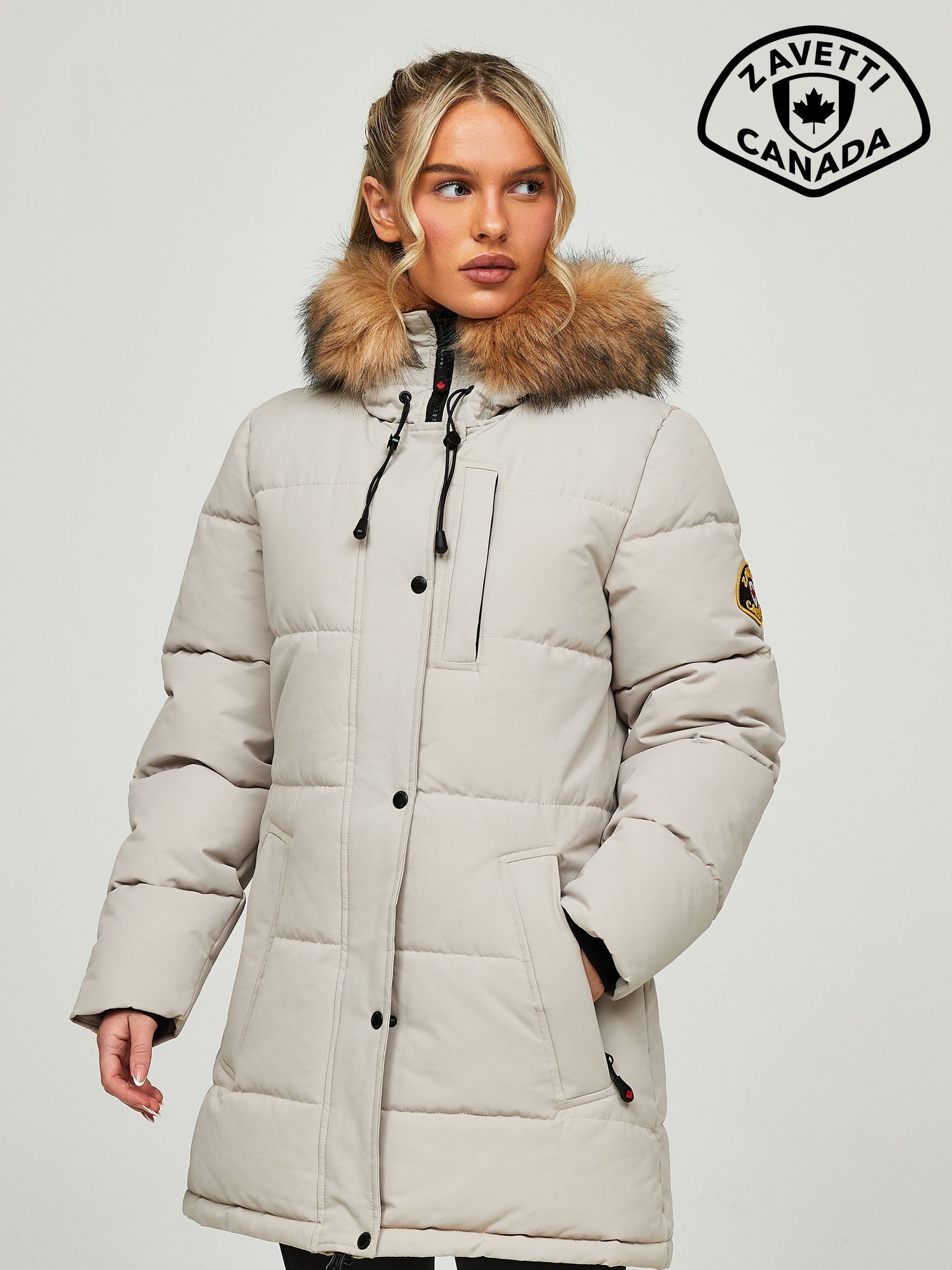 Cream parka womens online