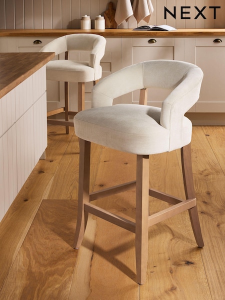 Fine Chenille Light Natural Remi Bar Stool (N29090) | €230