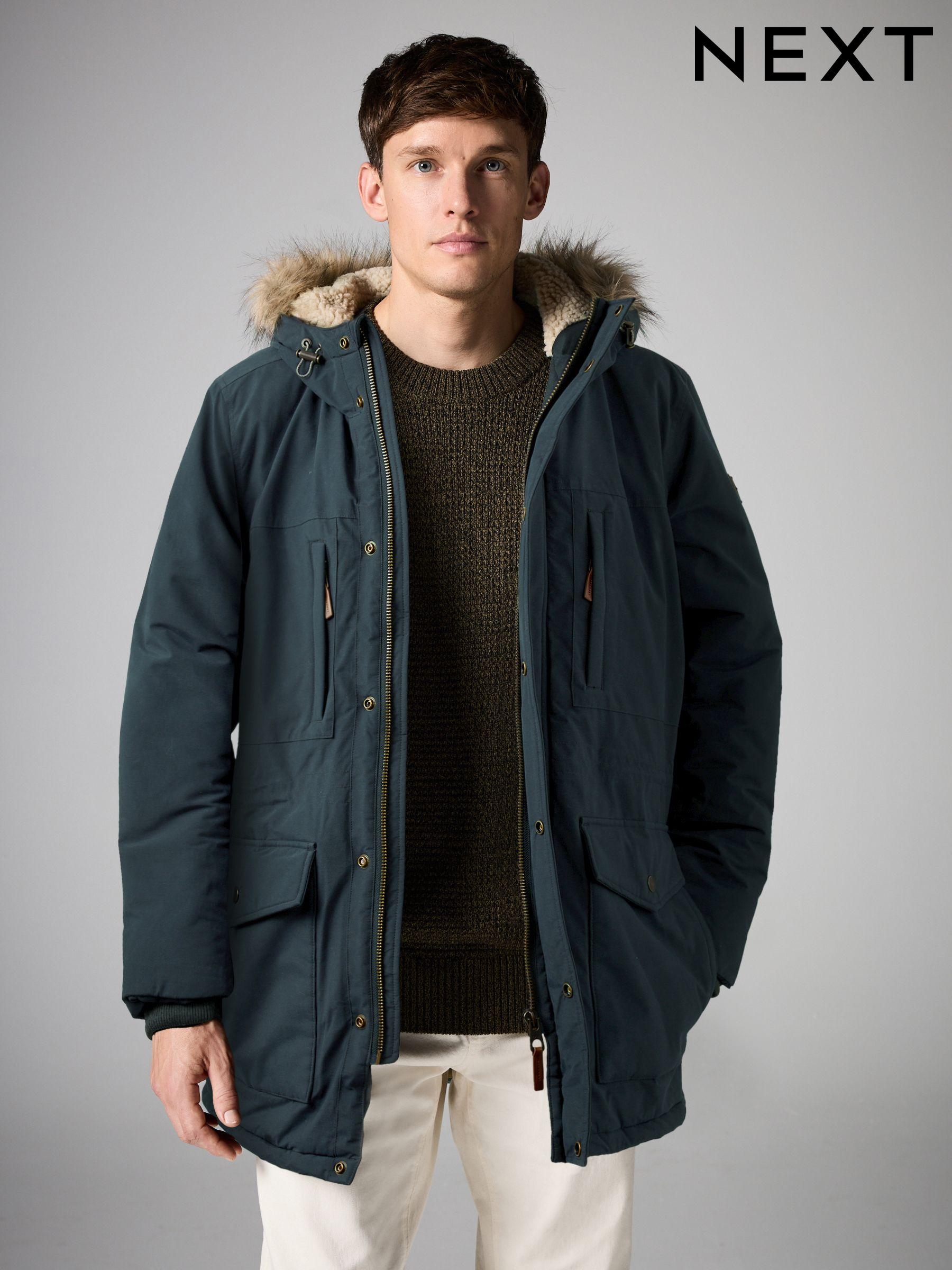 Next mens winter coats and jackets online