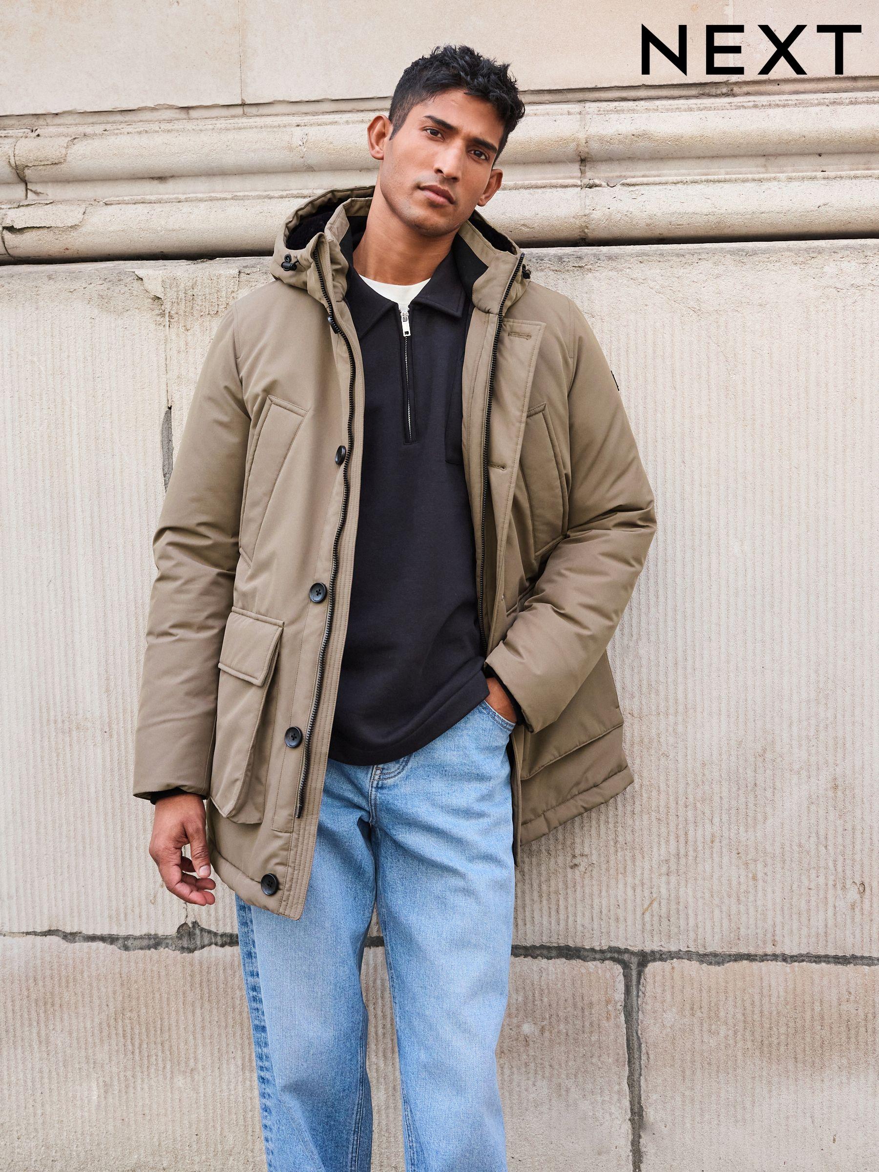 Men s Parka Coatsandjackets Next Ireland
