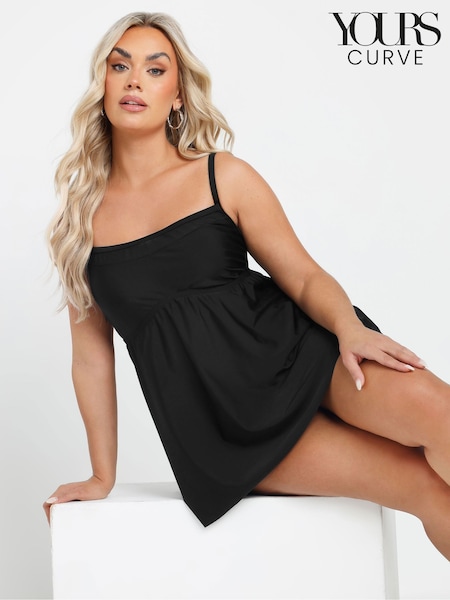 Negro - Yours Curve Navy Swimdress (N29228) | 55 €