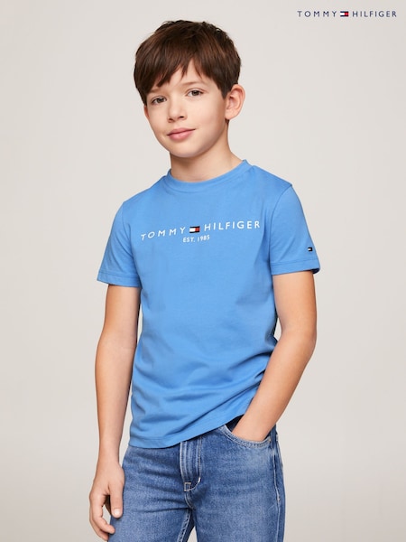 Tommy Hilfiger Blue 100% Cotton Essential T-Shirt (N29386) | ₪101 - ₪126