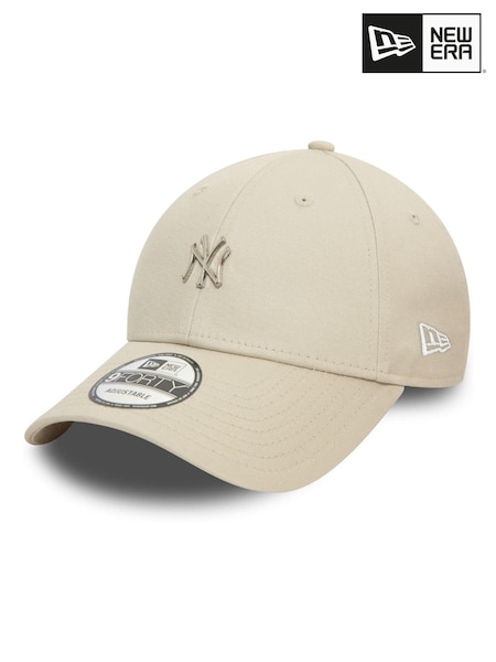 New Era Mens Cream 100% Cotton New York Yankees Metallic Pin 9forty Cap (N29435) | 40 €