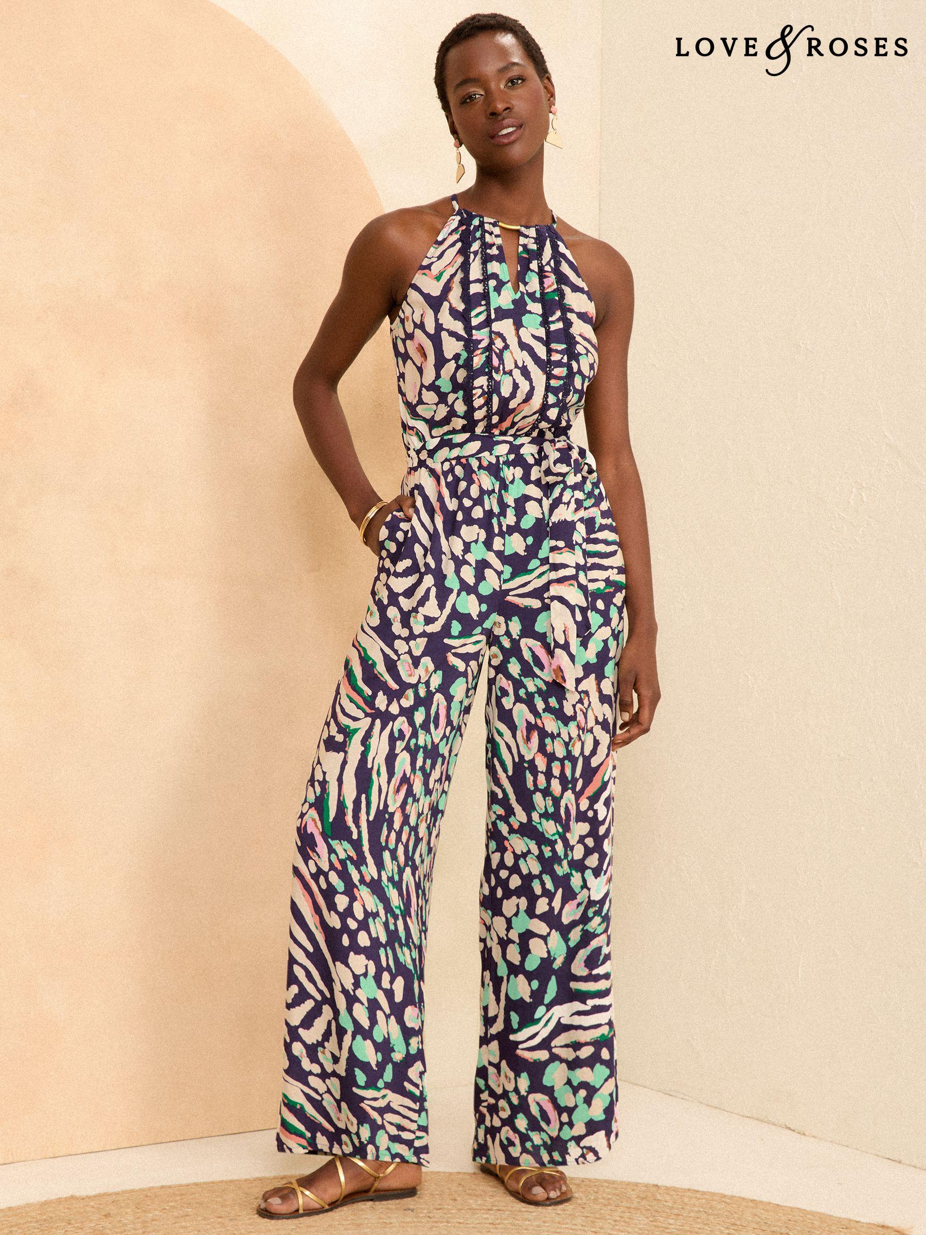 Sale Love Roses White Jumpsuit Next Luxembourg