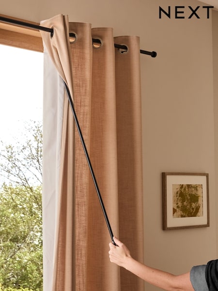 Set Of 2 100cm Curtain Draw Rods (N29490) | ‏78 ر.ق.