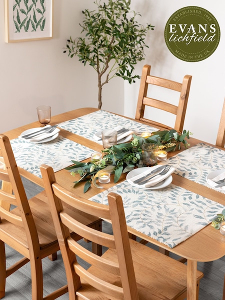 Evans Lichfield Green Vinea Table Placemats Set Of 4 46x36cm (N29548) | R$ 150