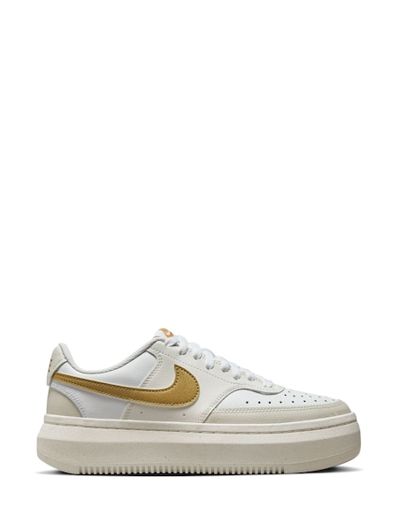 Nike White Court Vision Alta Trainers (N29829) | €49