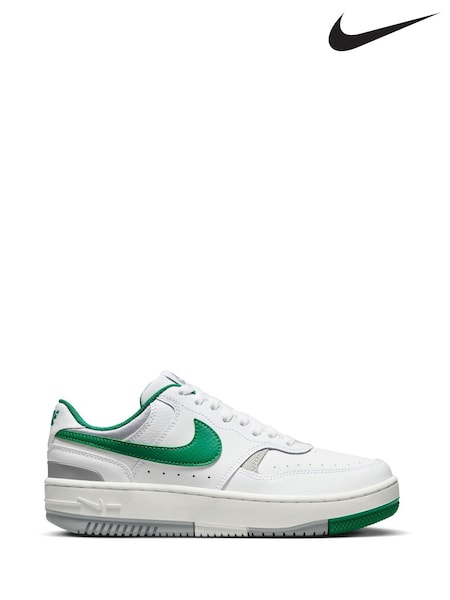 Nike White/Green Gamma Force Trainers (N29844) | €42