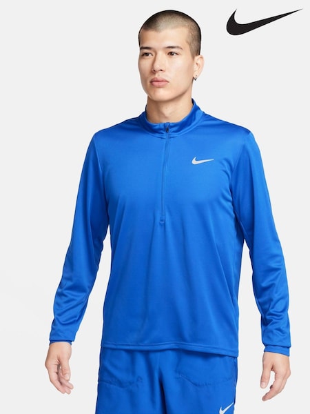 Königsblau - Nike Dri-FIT Pacer Quarter Zip Running Top (N30000) | 35 €