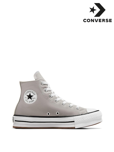 Converse Grey Chuck Taylor EVA Lift Yoth Trainers (N30264) | AED160