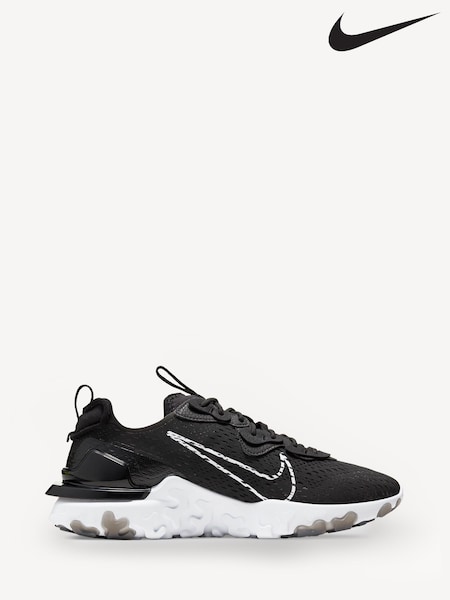 Nike Black/White React Vision Trainers (N30628) | €186