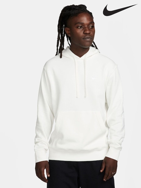 Grädde - Nike Club Pullover Hoodie (N30636) | kr1 260